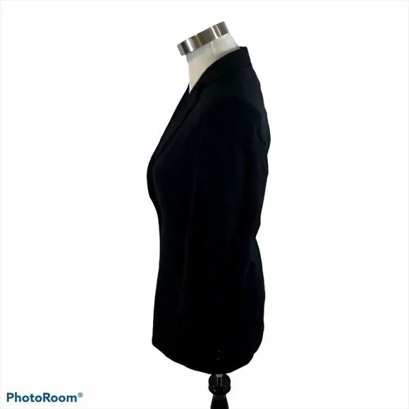 Ladies Emanuel Ungaro Black Single Button‎ Blazer 2